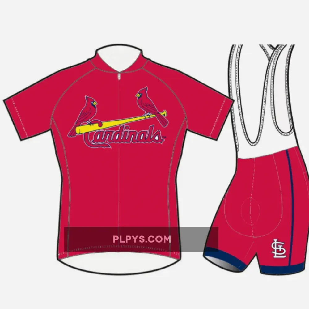 MLB St. Louis Cardinals Cycling Jerseys and (bib) shorts