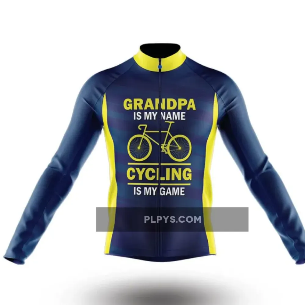 Cycling Is My Game Long Sleeve Cycling Jersey