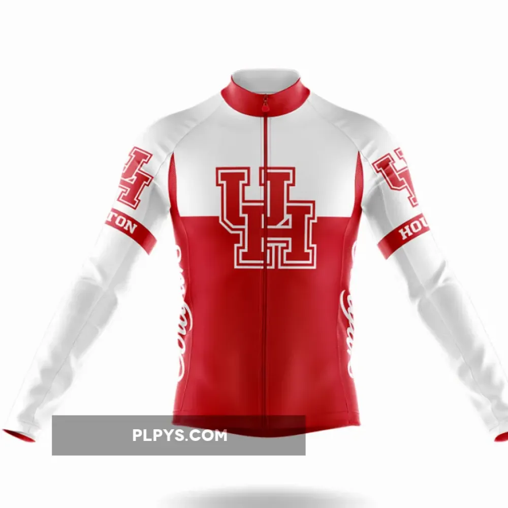 University of Houston Long Sleeve Cycling Jersey Ver.2