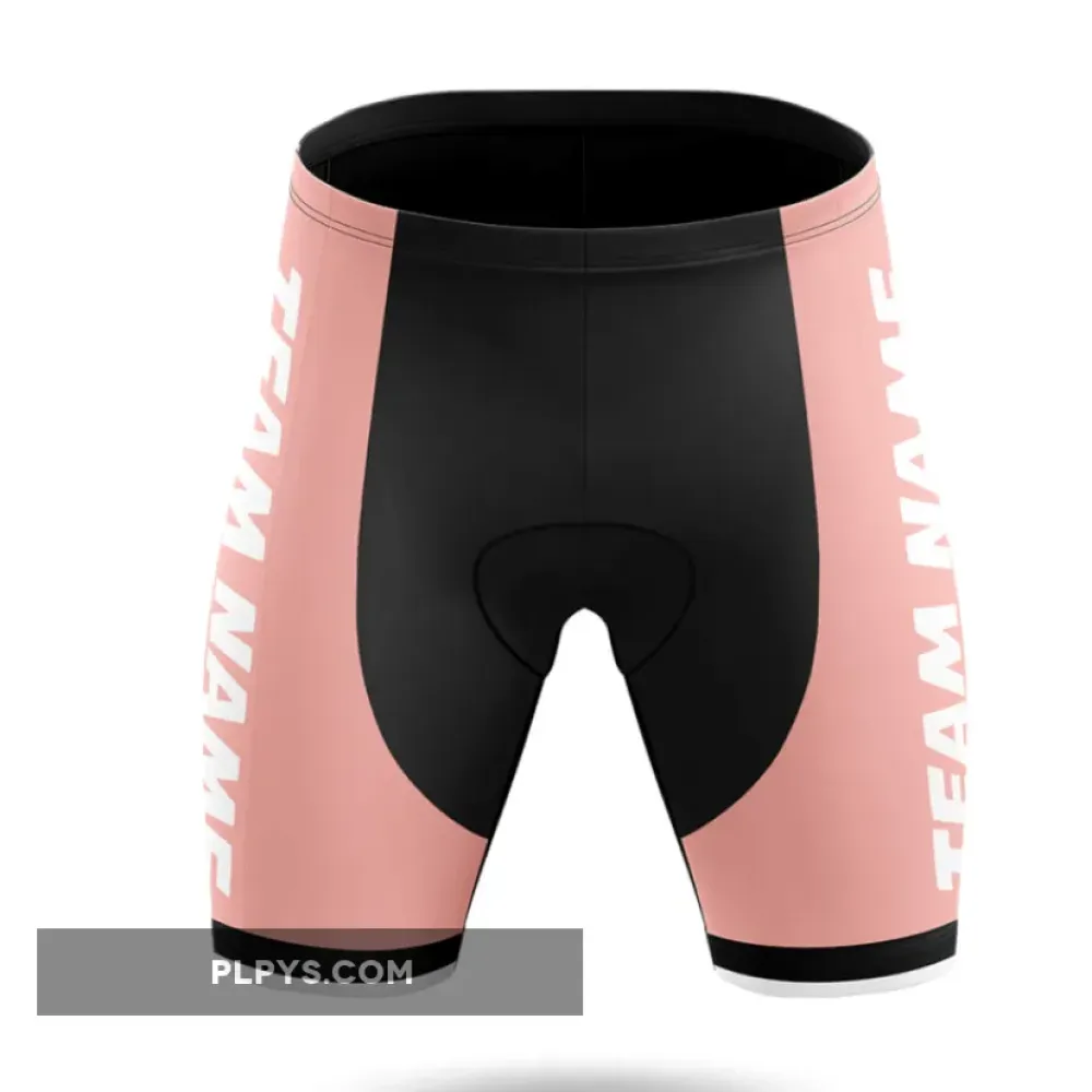 Custom Team Name Pink - Women's Cycling - Shorts Ver.3