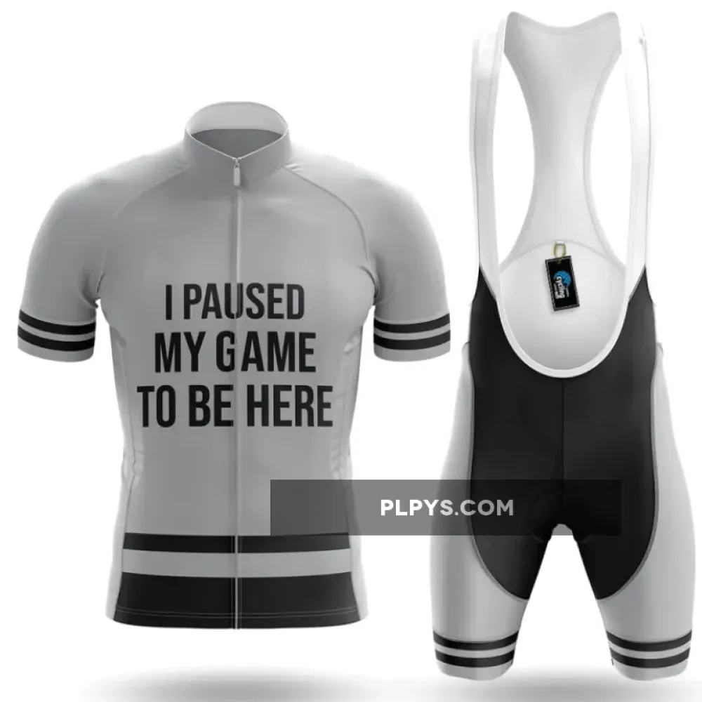 I Paused My Game Cycling Kit Full Set