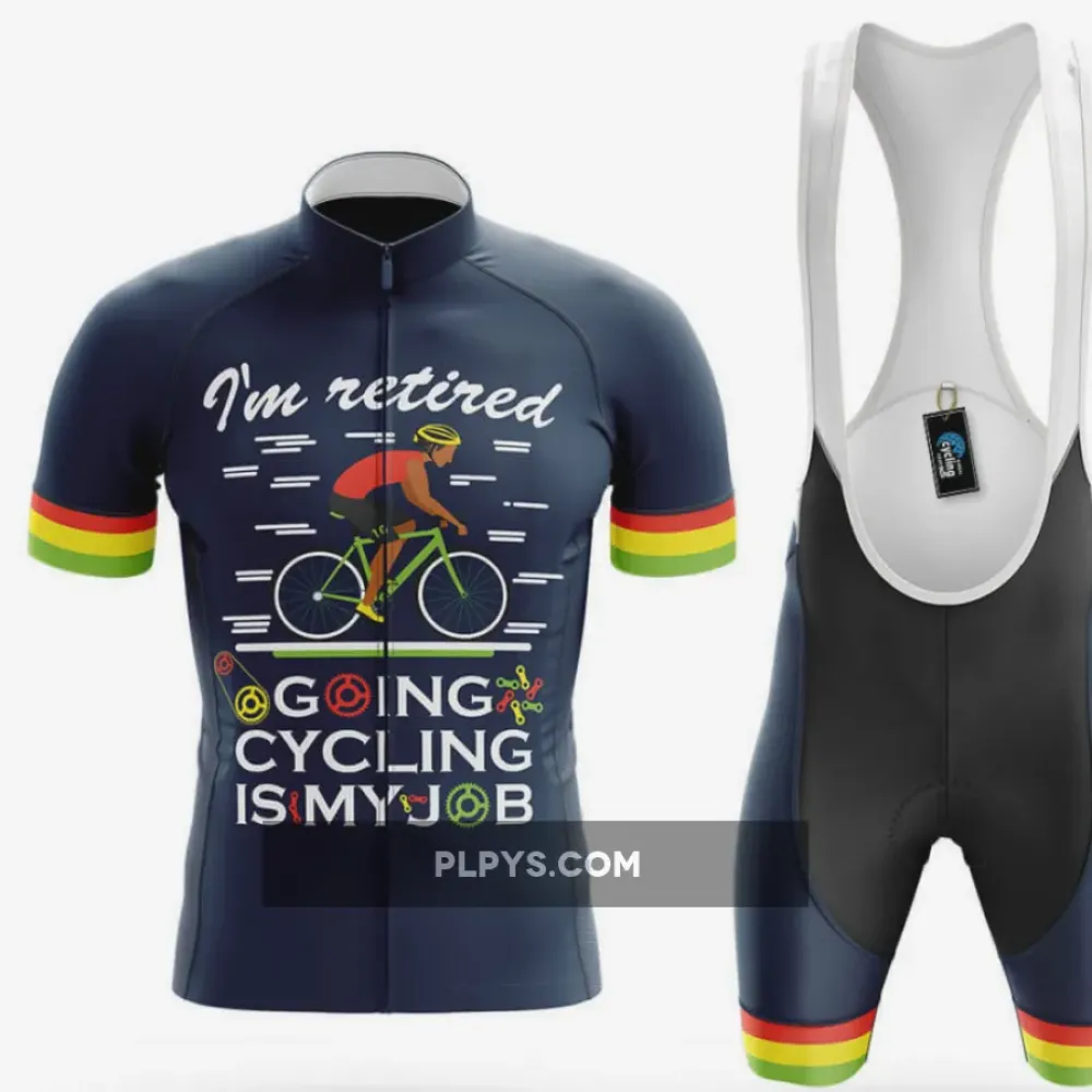 I'm Retired  Cycling Kit Full Set Ver.2