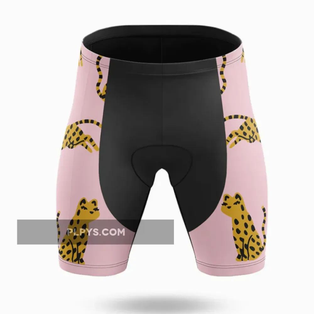 Pink Leopard - Women's Cycling - Shorts