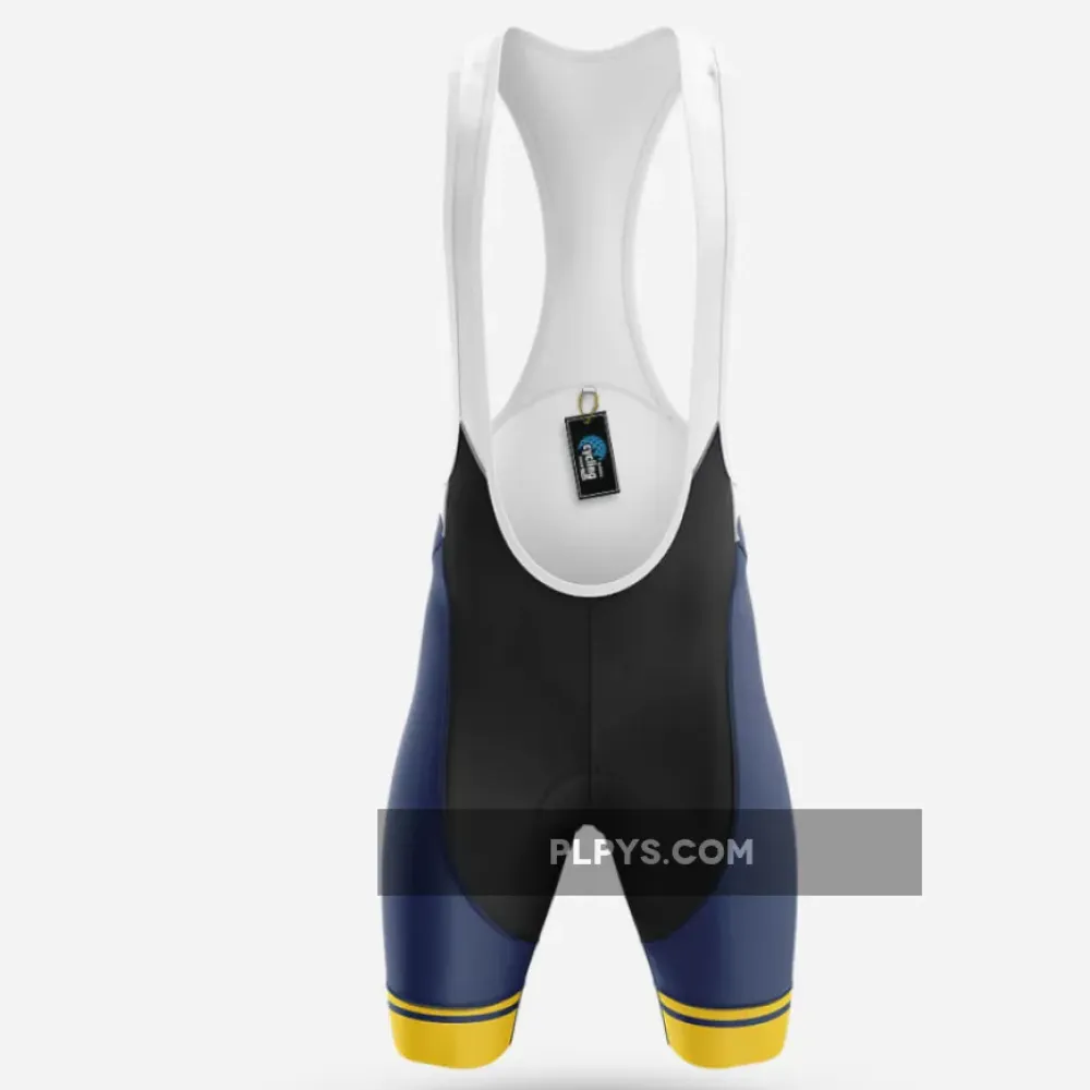 Old But Still Rolling Navy Men's Cycling Bib Shorts