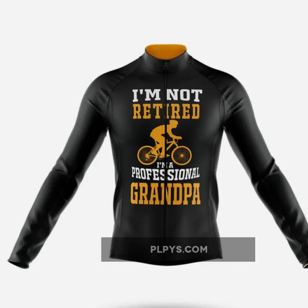Professional Grandpa Long Sleeve Cycling Jersey