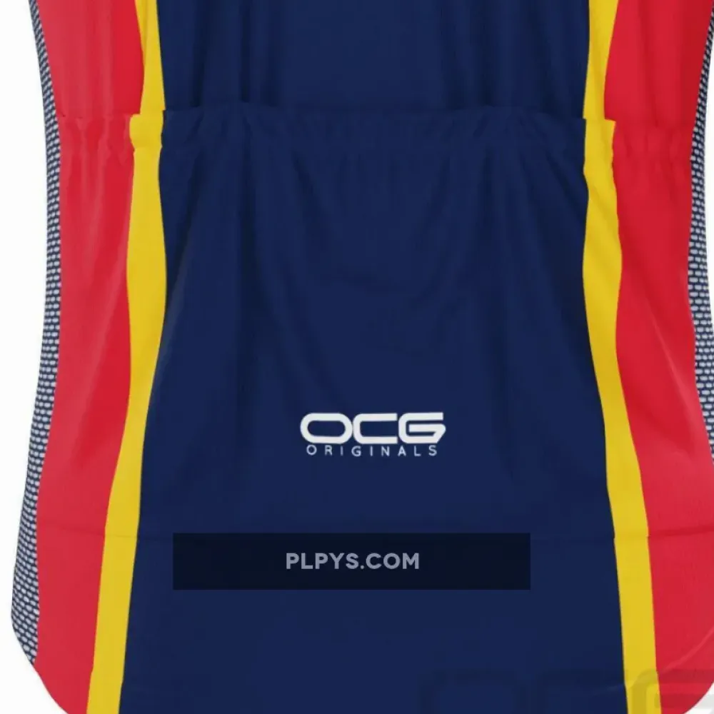 Men's Mississippi State Flag Short Sleeve Cycling Jersey