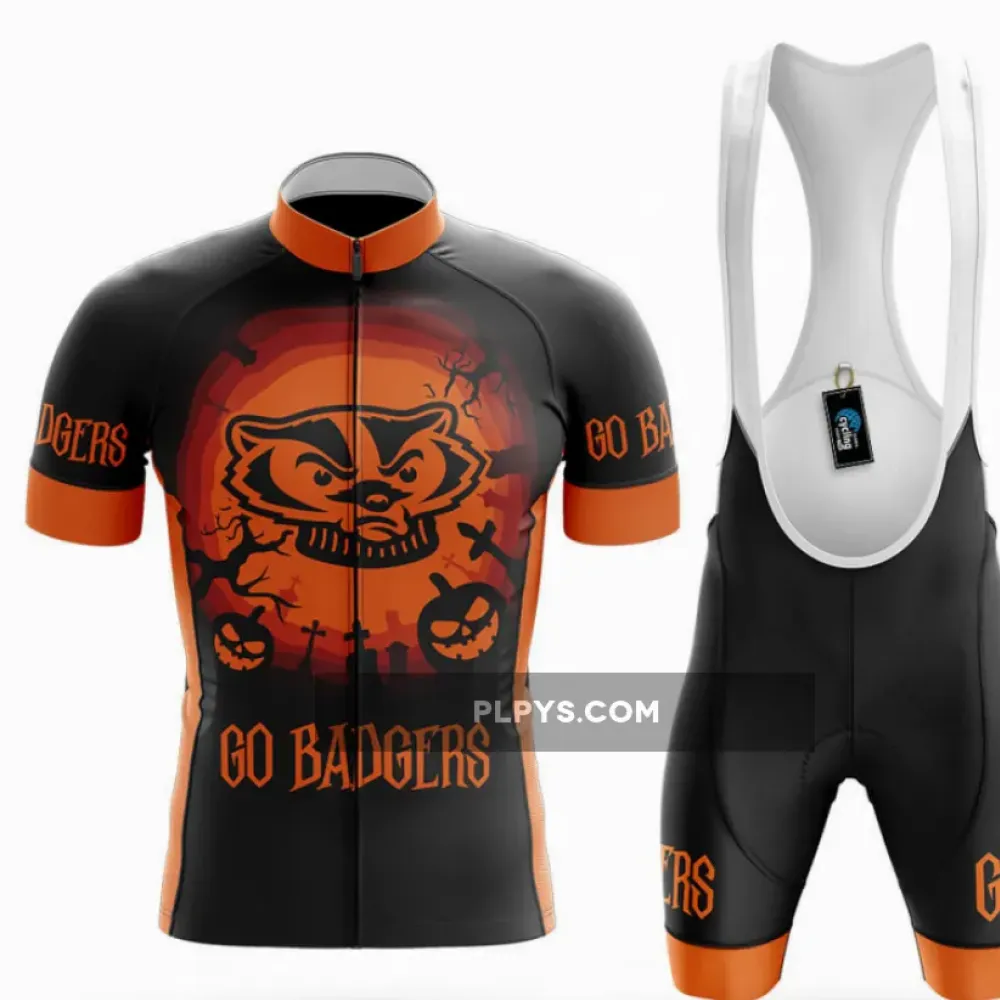 Halloween Badgers Cycling Kit Full Set