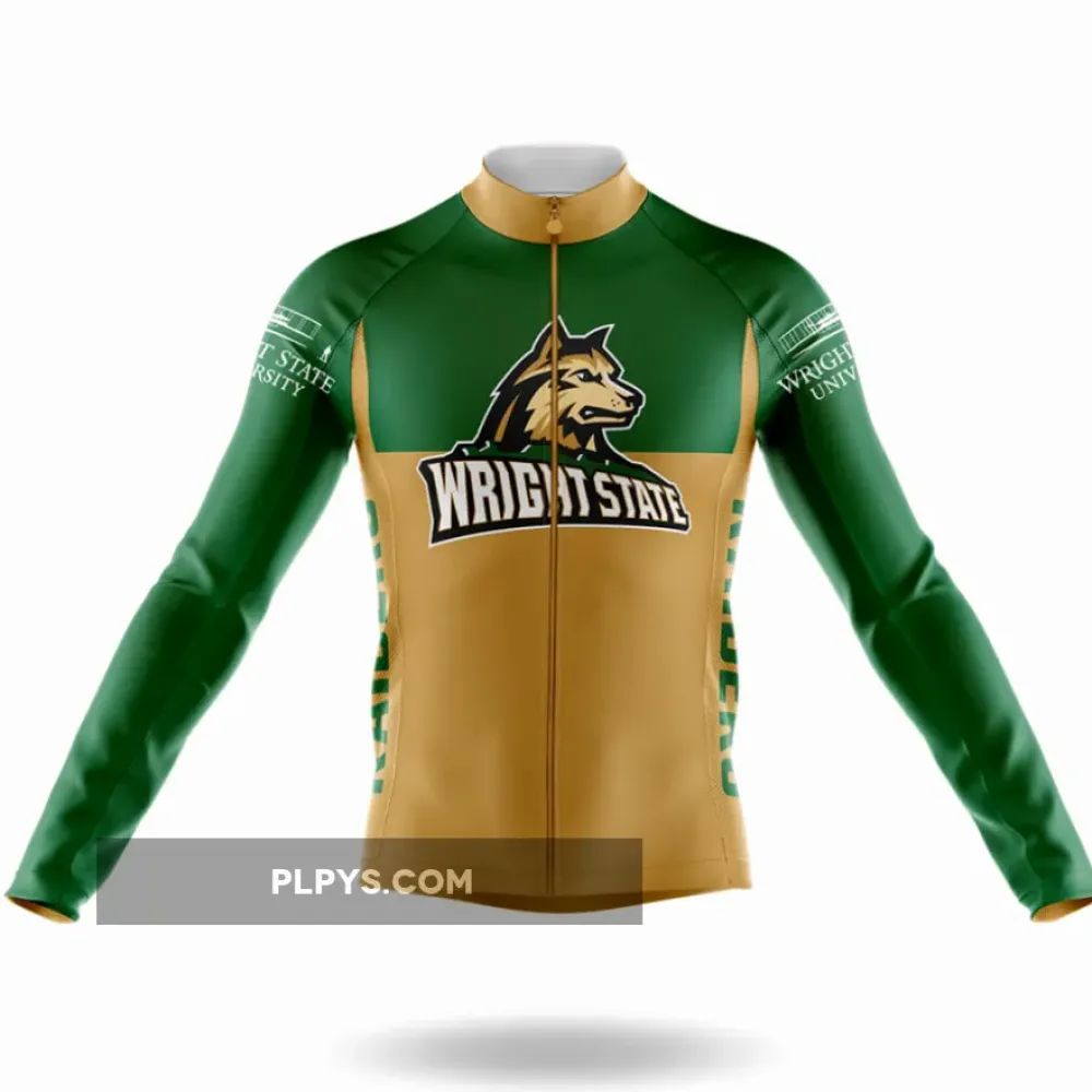 Wright State University Long Sleeve Cycling Jersey Ver.2