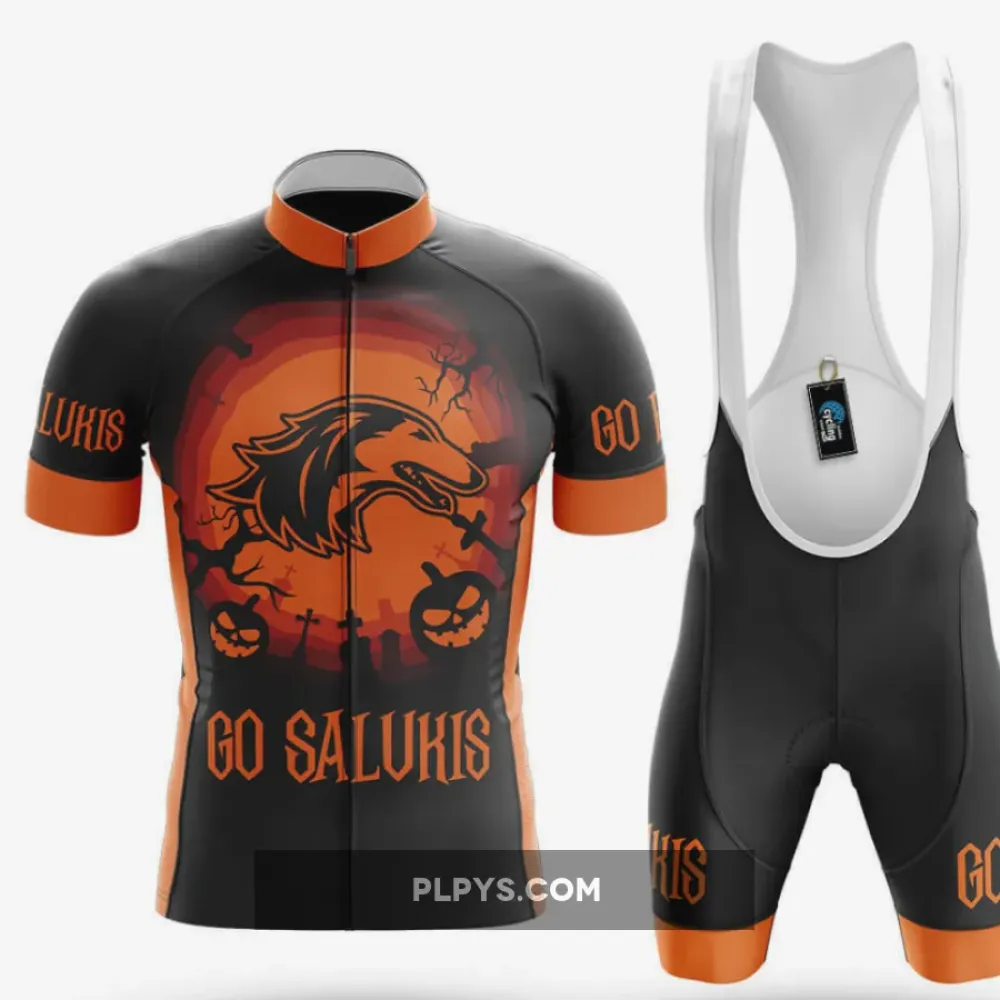 Halloween Southern Illinois University Carbondale Cycling Kit Full Set
