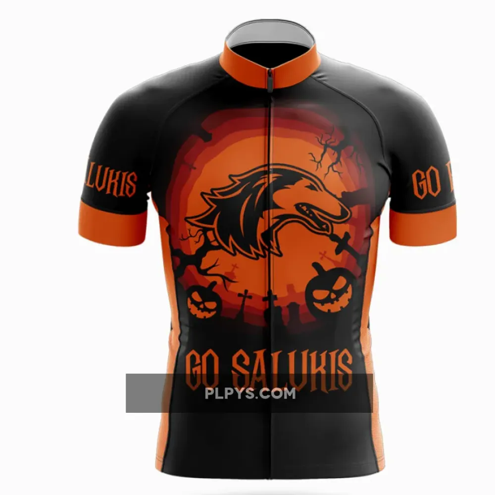 Halloween Southern Illinois University Carbondale Cycling Jersey