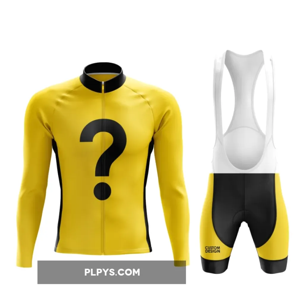 Custom Long Sleeve Cycling Jersey & Bib Shorts Kit