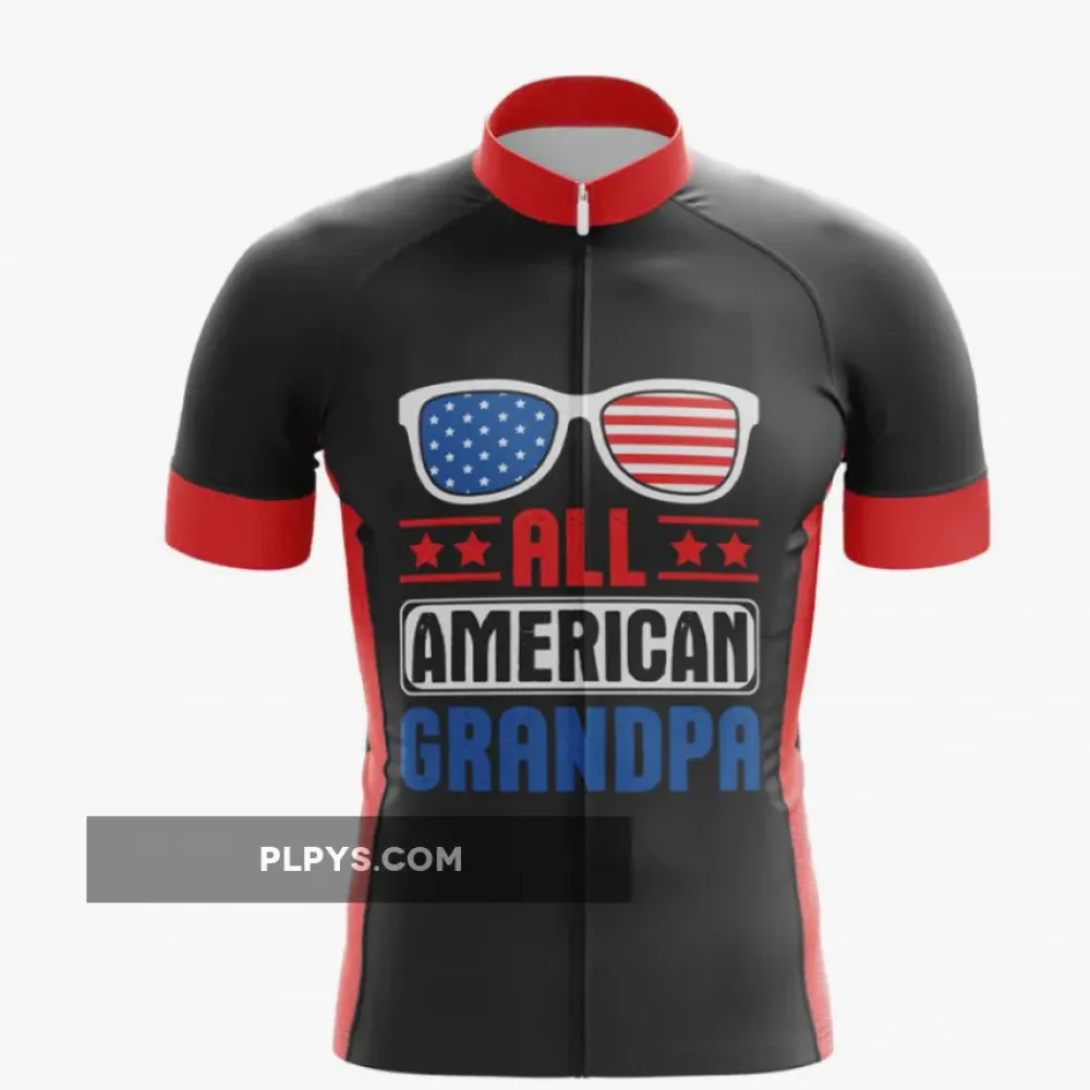 All American Grandpa Cycling Jersey