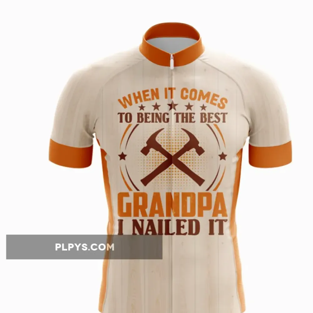 Wooden Colorwash Grandpa's Finest Jersey Rocks It