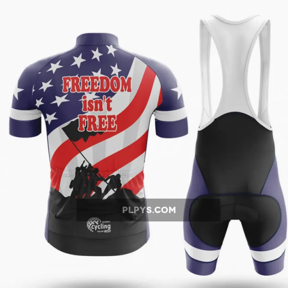 Freedom Isn't Free Long Sleeve Cycling Jersey