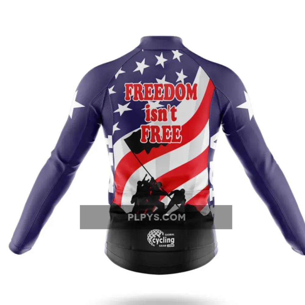 Freedom Isn't Free Long Sleeve Cycling Jersey