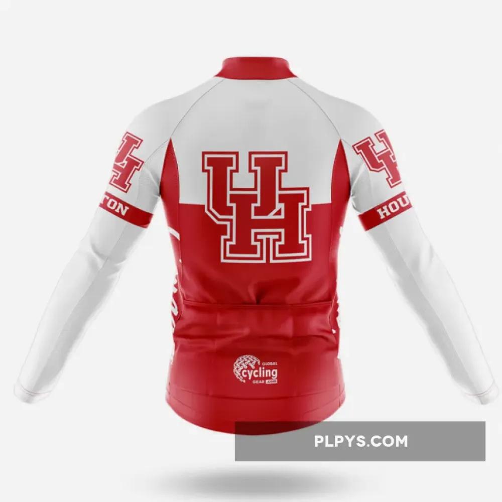 University of Houston Long Sleeve Cycling Jersey Ver.2