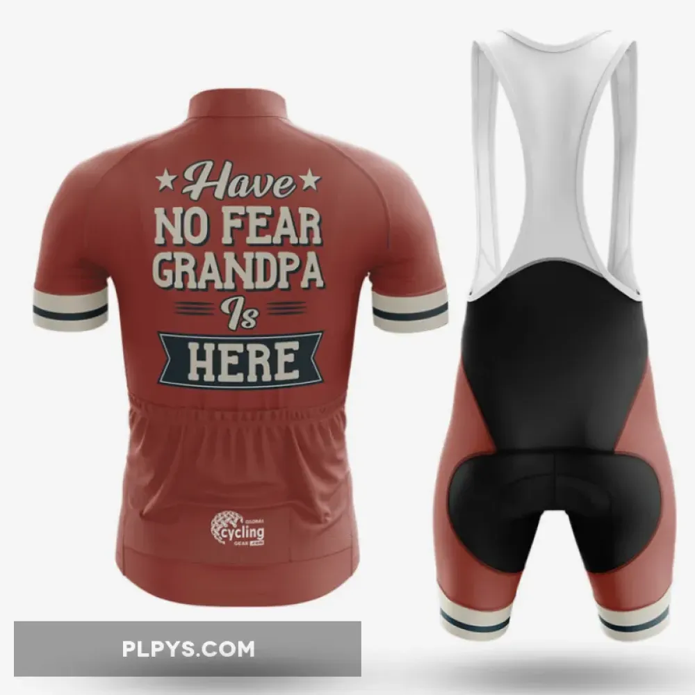 Grandpa Is Here Cycling Jersey