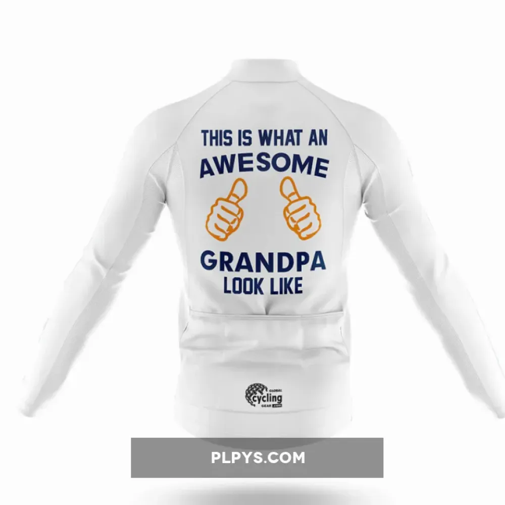 Awesome Grandpa - White Cycling Kit Full Set Ver.3