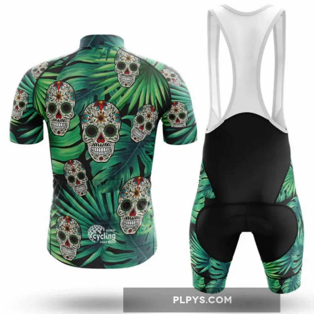 Aloha Skull Cycling Bibs
