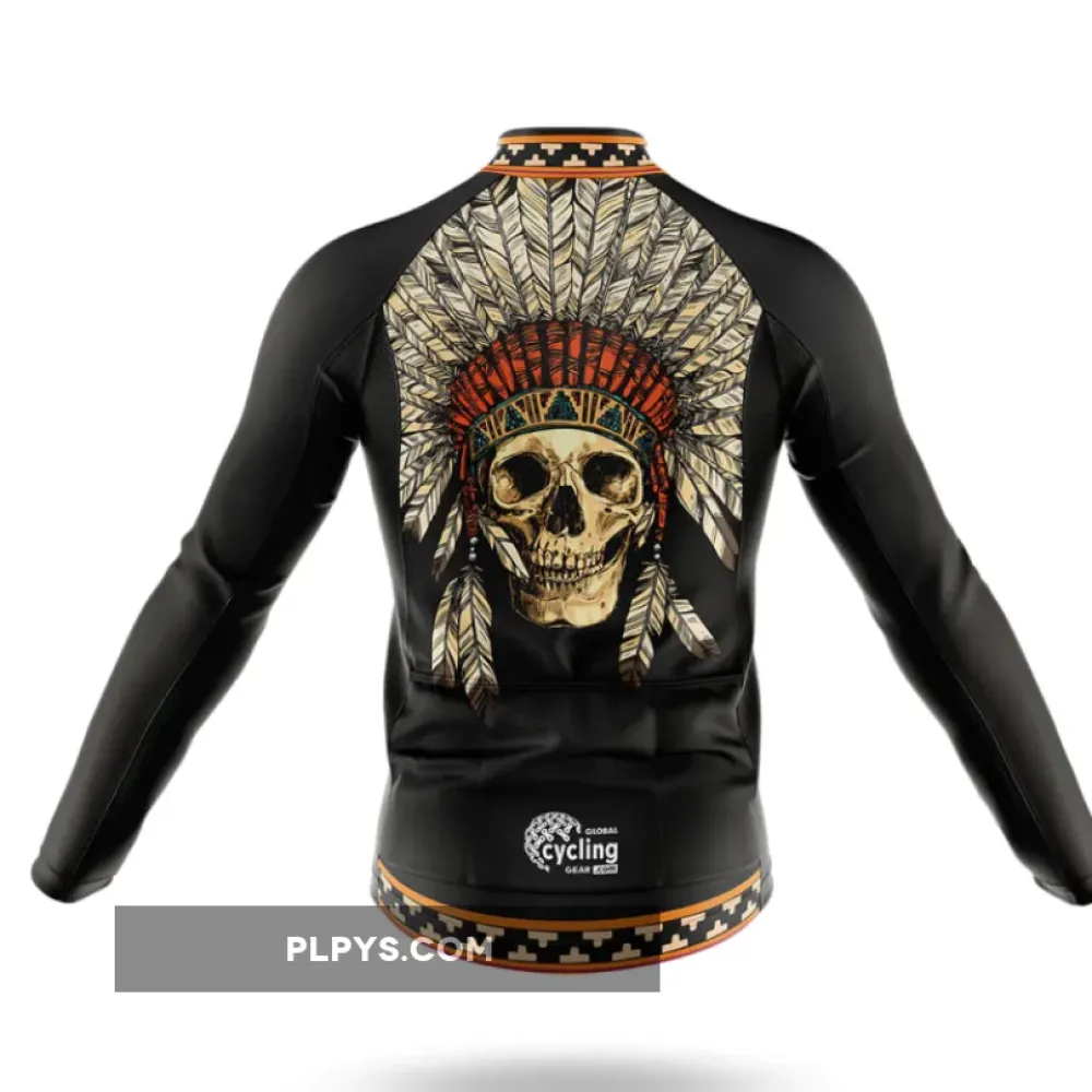 Skull V4  Long Sleeve Cycling Jersey