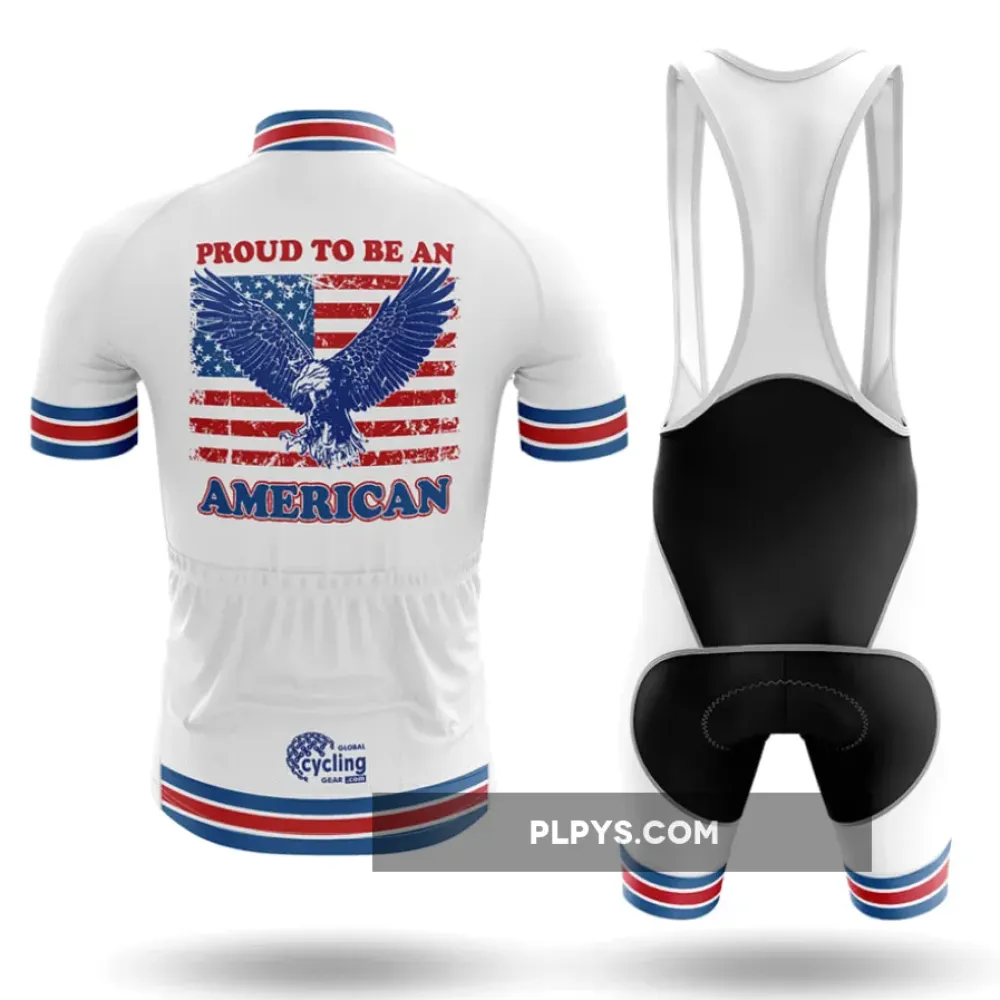 An American Long Sleeve Cycling Jersey