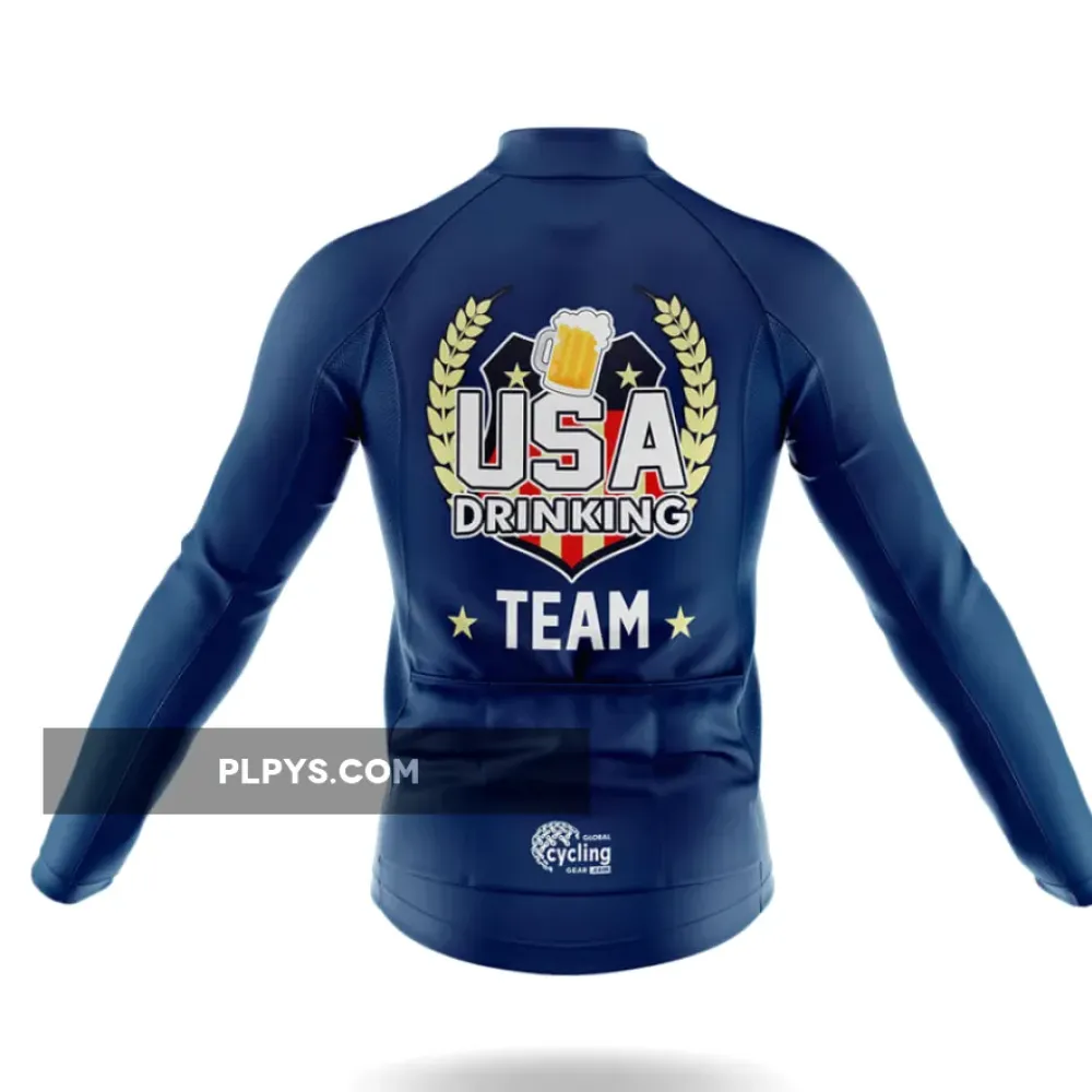 USA Drinking Team - Navy Cycling Bibs
