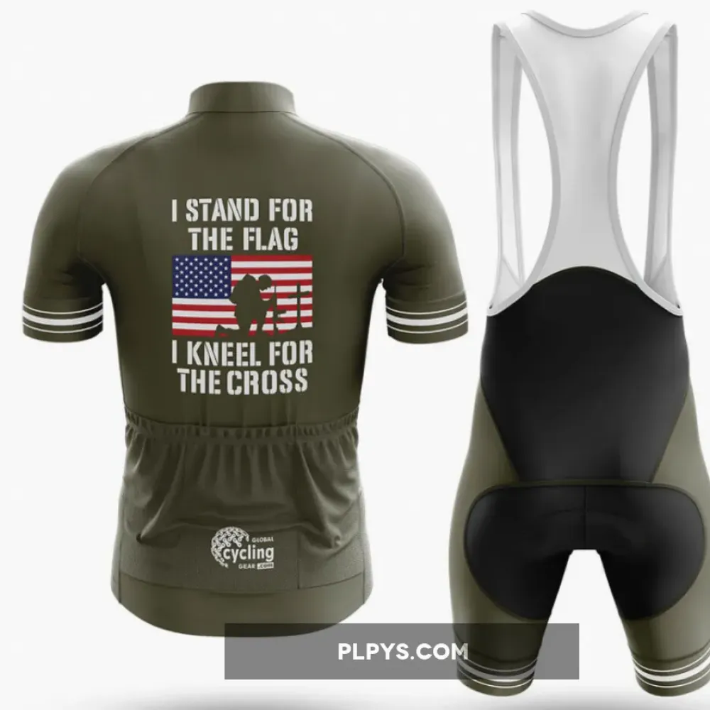 Stand For The Flag Long Sleeve Cycling Jersey