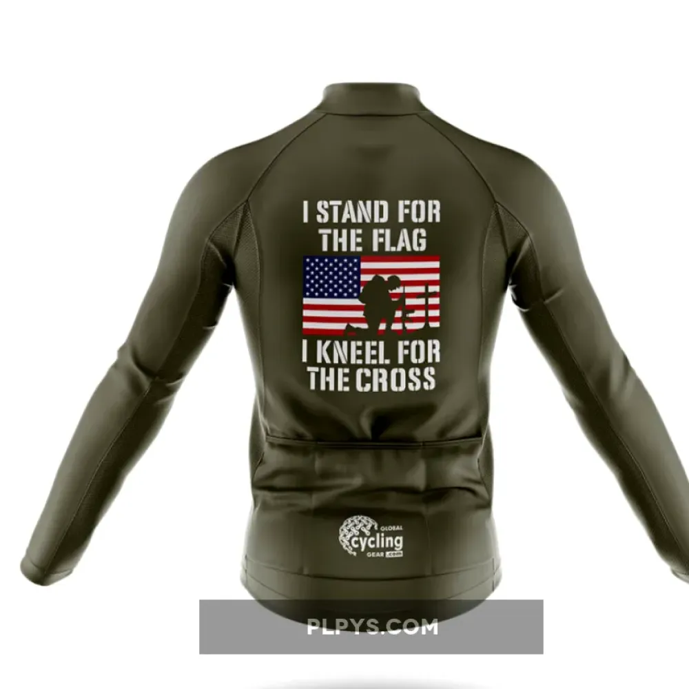 Stand For The Flag Long Sleeve Cycling Jersey