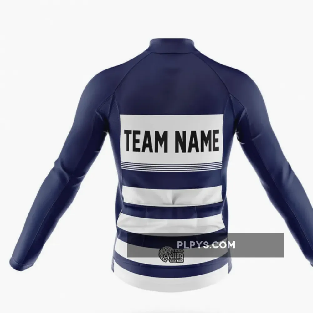 Custom Team Name S13 Long Sleeve Cycling Jersey