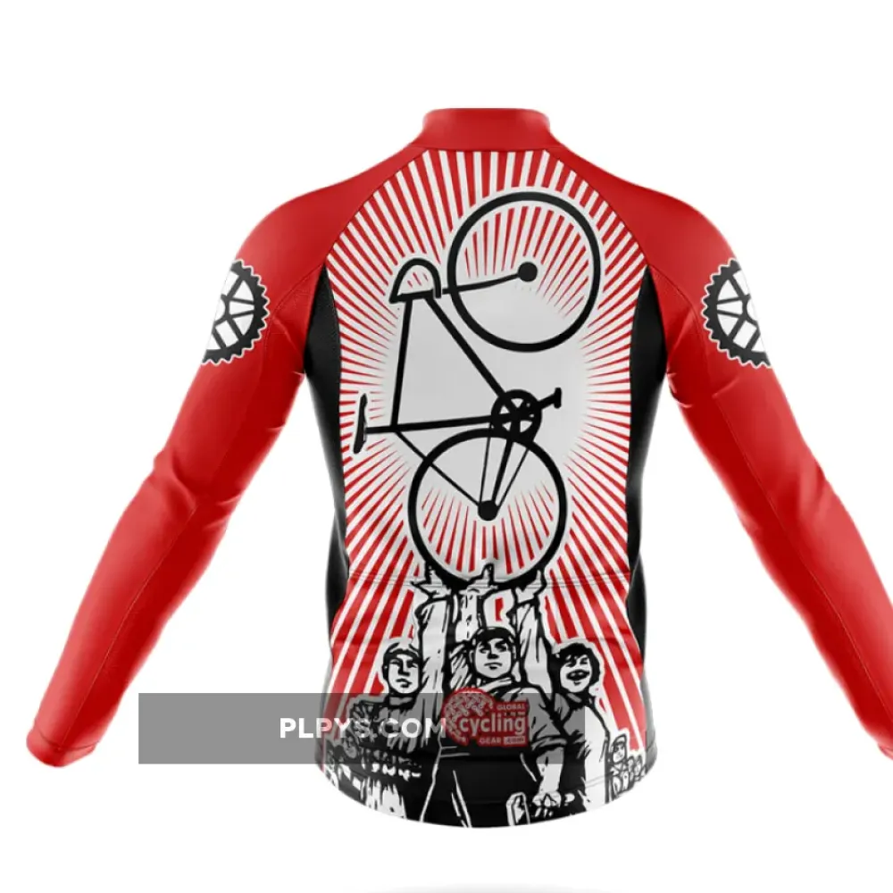 Encourage Cycling Long Sleeve Cycling Jersey