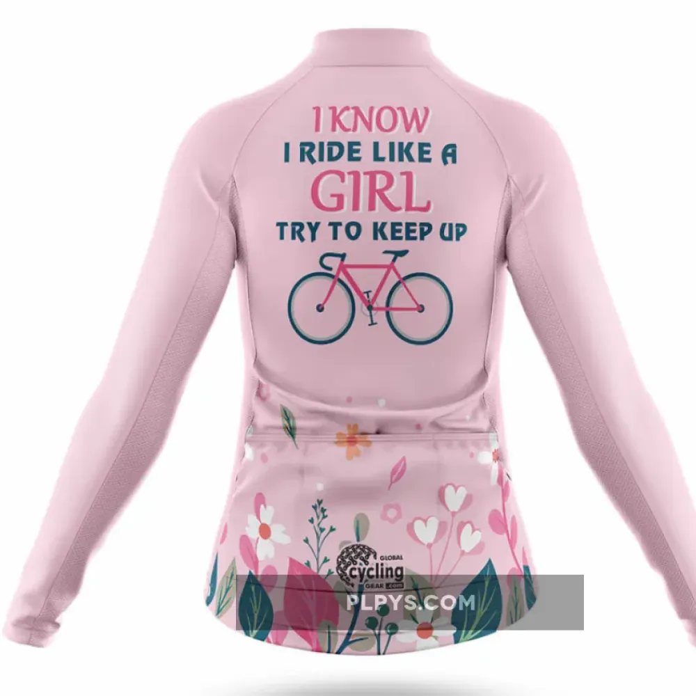 Like A Girl V4 - Women - Cycling Kit Full Set