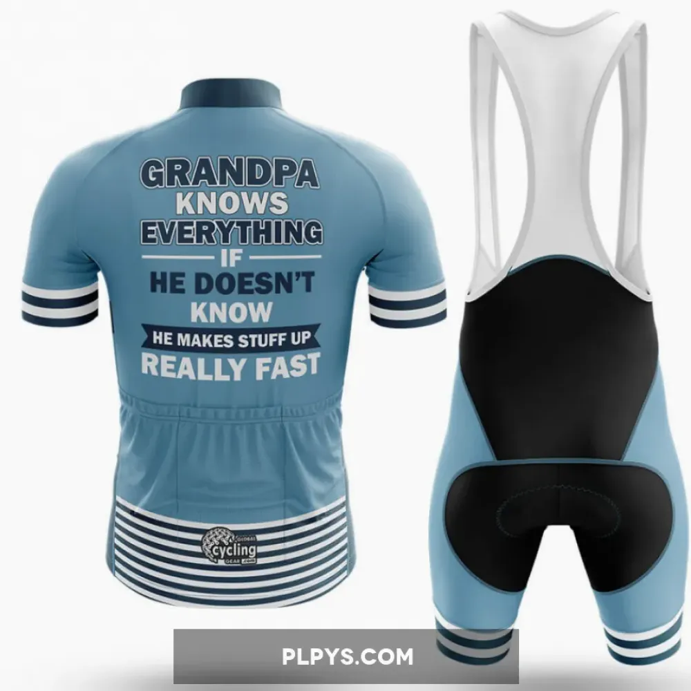 Grandpa V7 Cycling Bibs