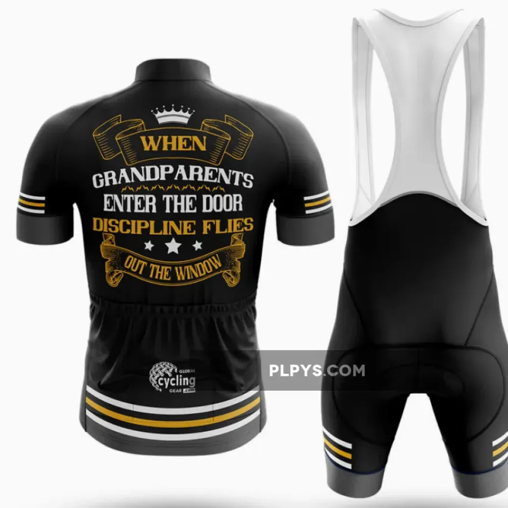 Grandparents Enter Cycling Kit Full Set