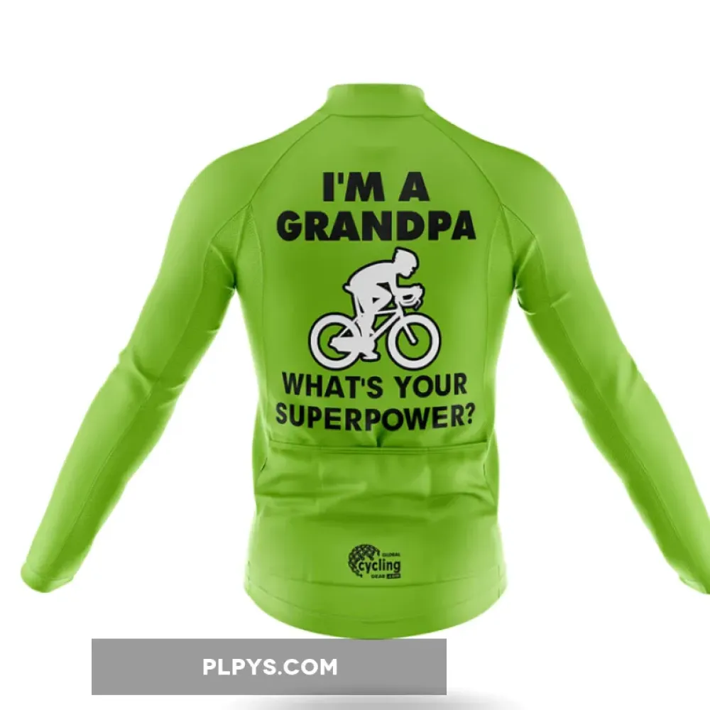 Superpower - Green Cycling Jersey