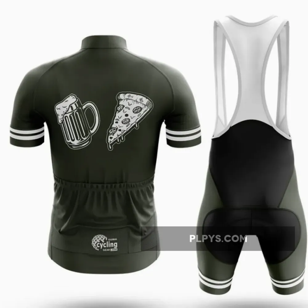 Pizza And Beer Long Sleeve Cycling Jersey