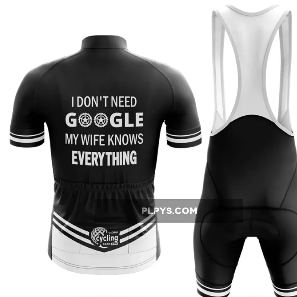 My Wife Knows Everything Long Sleeve Cycling Jersey