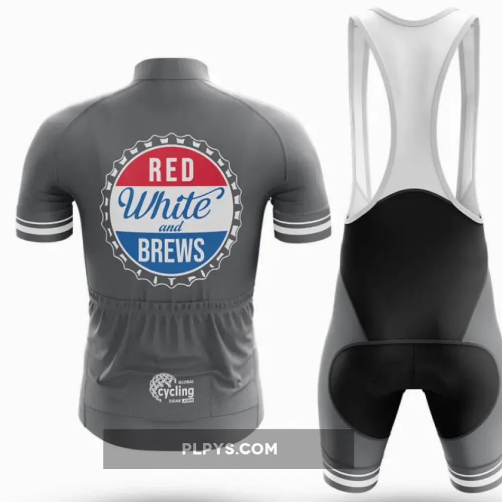 Red White and Brew Cycling Jersey