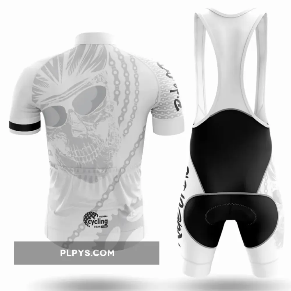 Ride Or Die V4 - White Cycling Kit Full Set