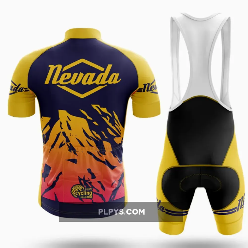 Nevada Symbol Cycling Bibs
