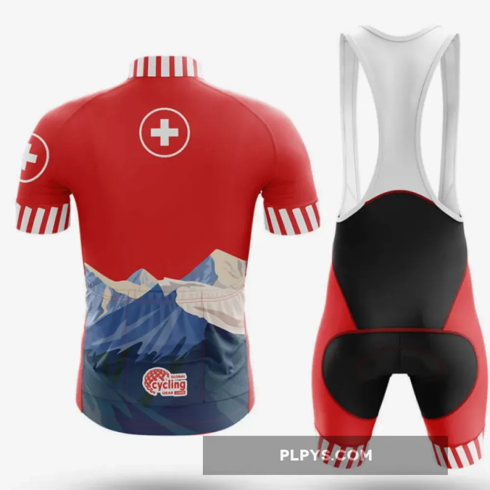 Swiss Alps Switzerland Cycling Jersey
