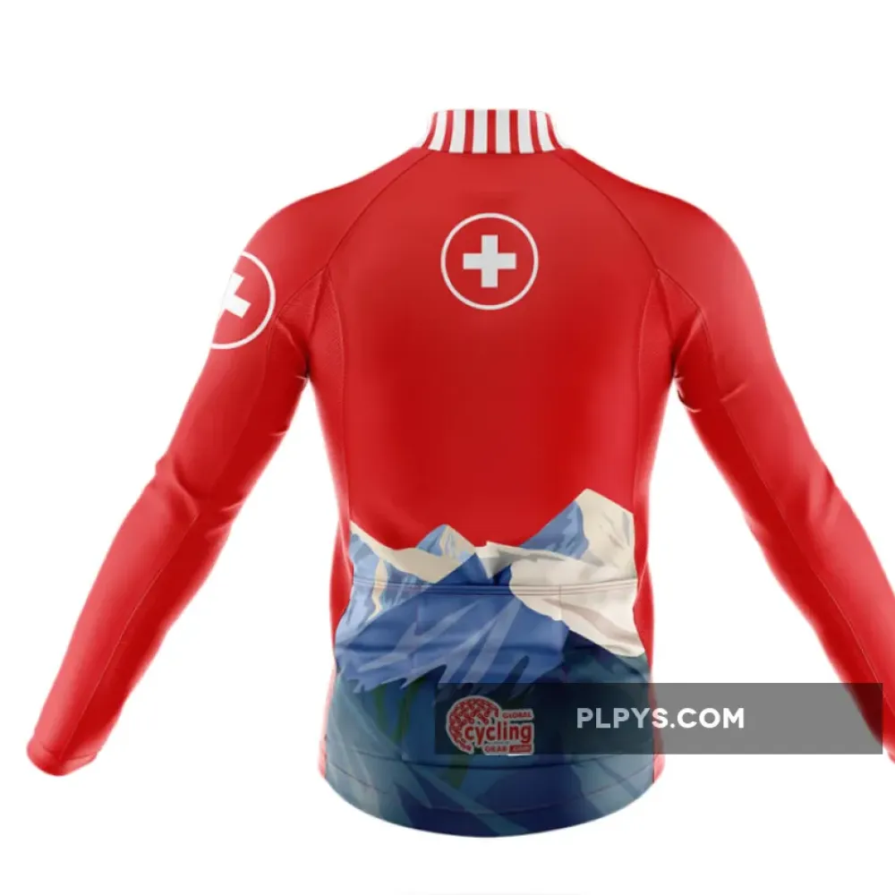 Swiss Alps Switzerland Cycling Jersey