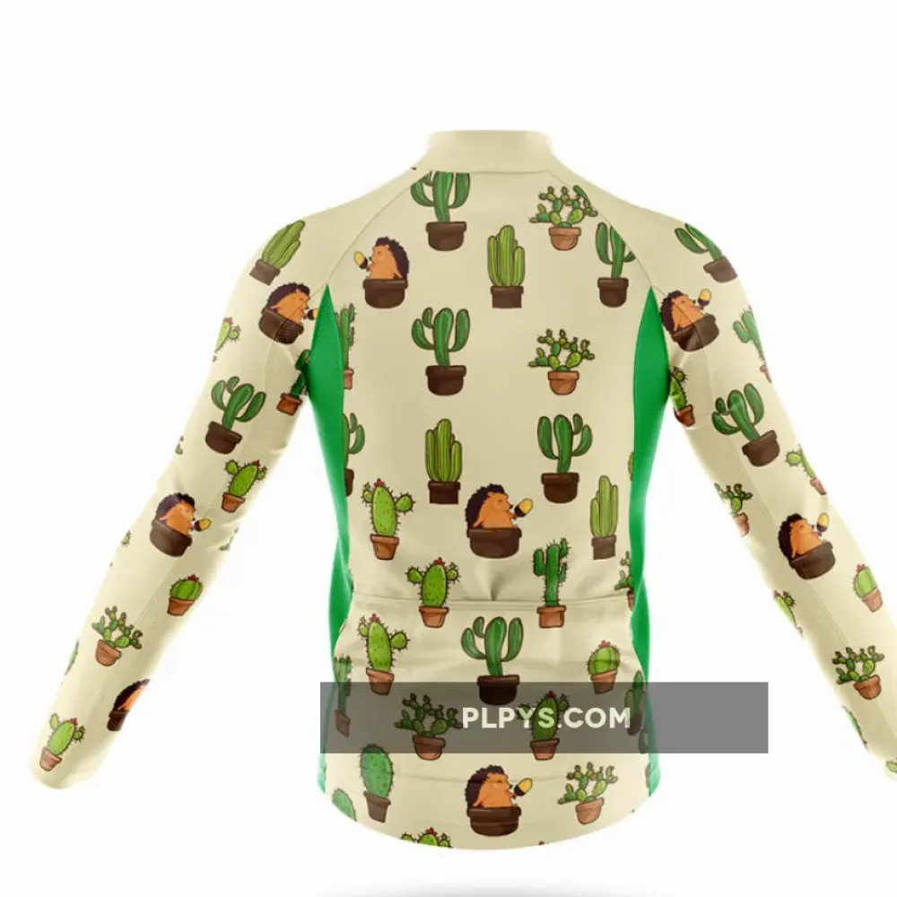Cactus  Long Sleeve Cycling Jersey