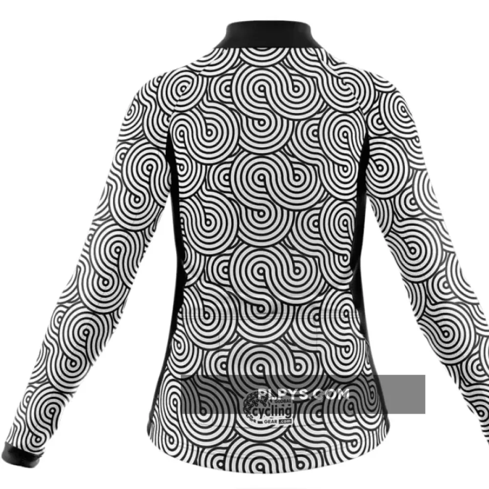 Waves - Women's Long Sleeve Cycling Jersey