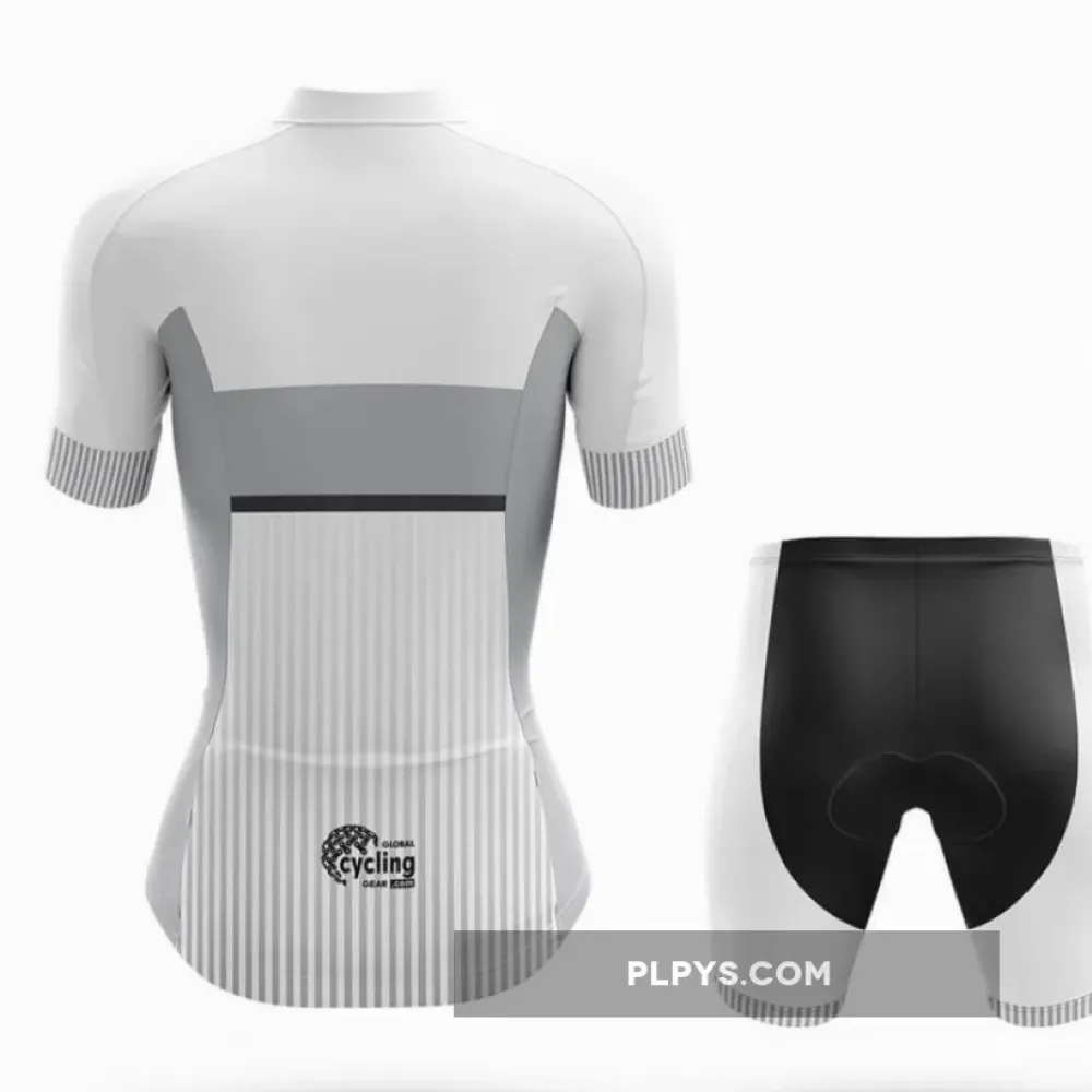 White - Women - Long Sleeve Cycling Jersey