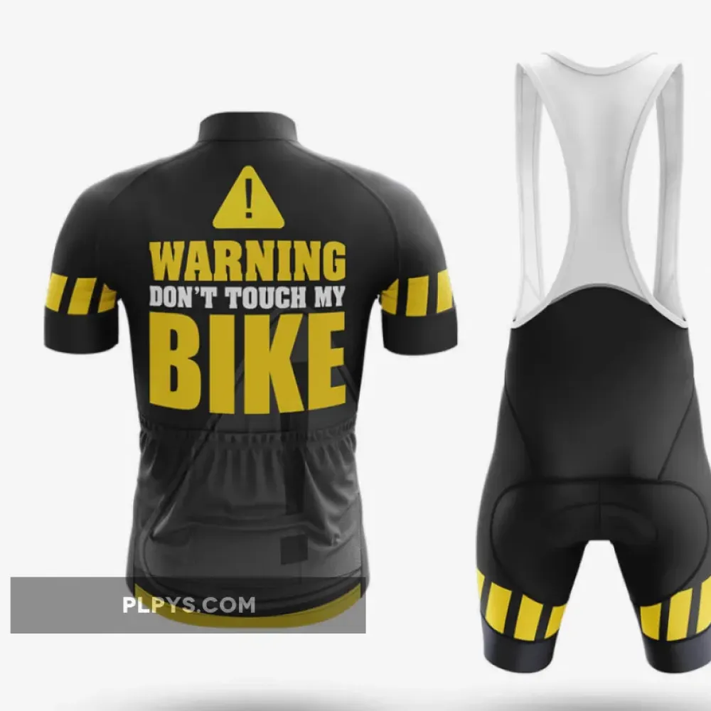 Don't Touch My Bike   Long Sleeve Cycling Jersey