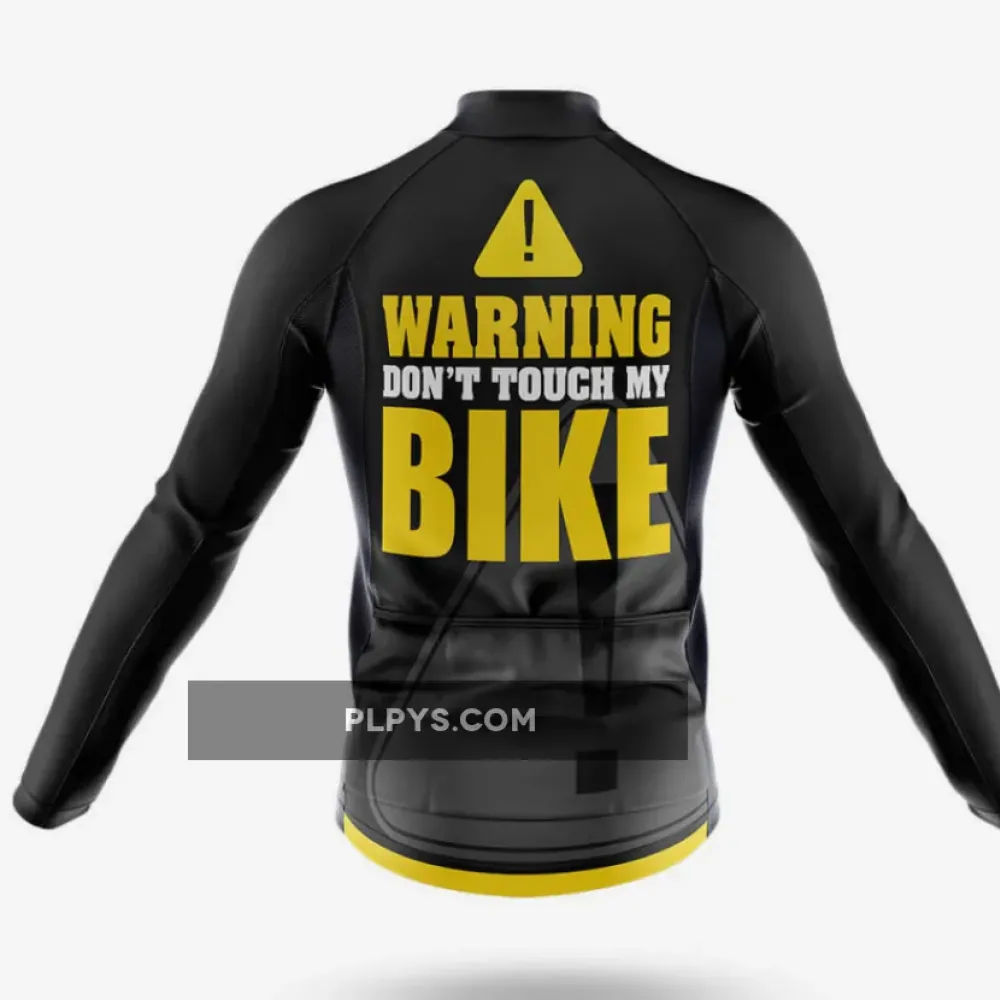 Don't Touch My Bike   Long Sleeve Cycling Jersey