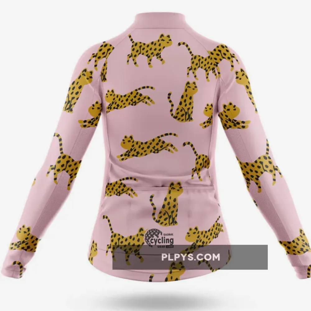 Pink Leopard - Women's Cycling - Shorts