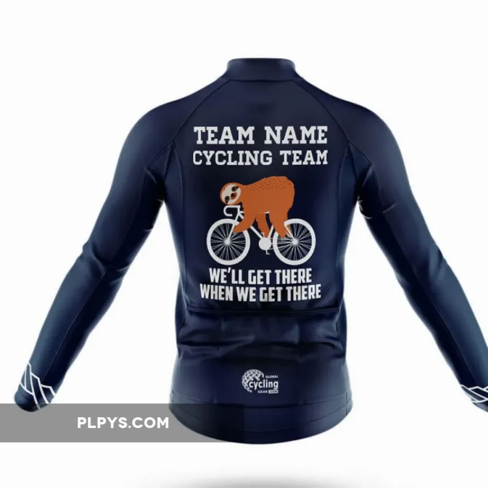 Custom Team Name G1 Long Sleeve Cycling Jersey
