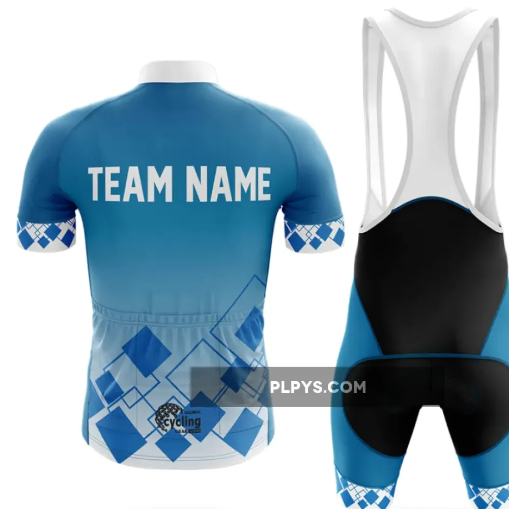Custom Team Name V19 Long Sleeve Cycling Jersey