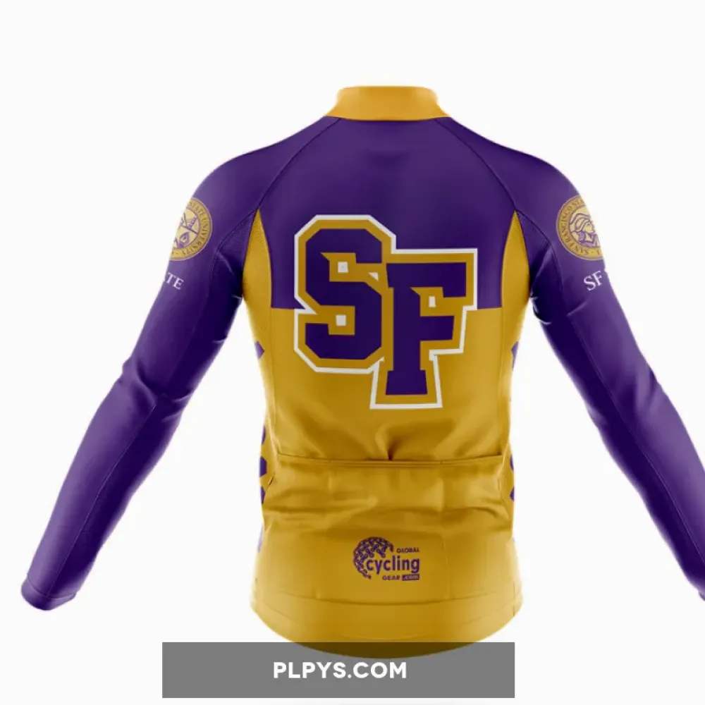 San Francisco State University Long Sleeve Cycling Jersey Ver.2